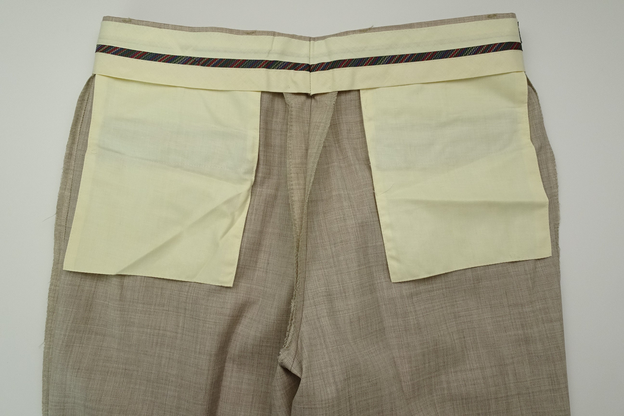 Beige Fresco Trousers EU48/W32