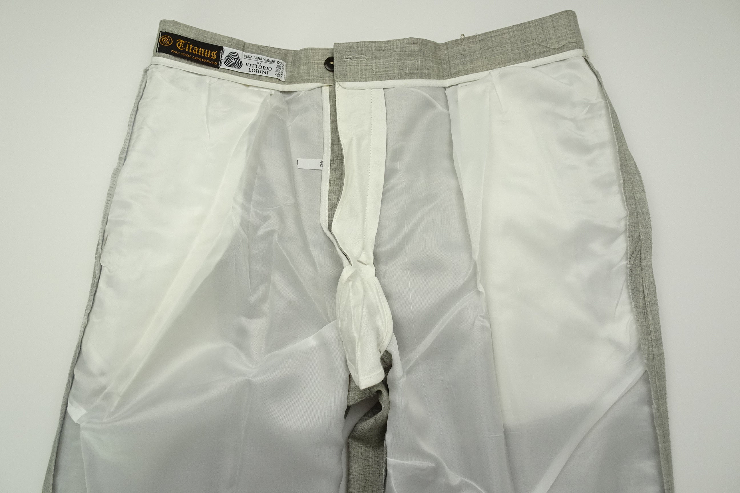 Light Grey Fresco Trousers EU48/W32