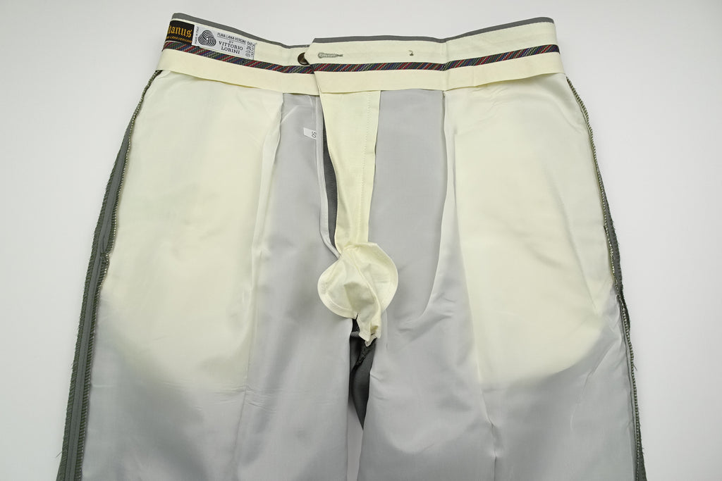Light Grey/Blue Fresco Trousers EU48/W32