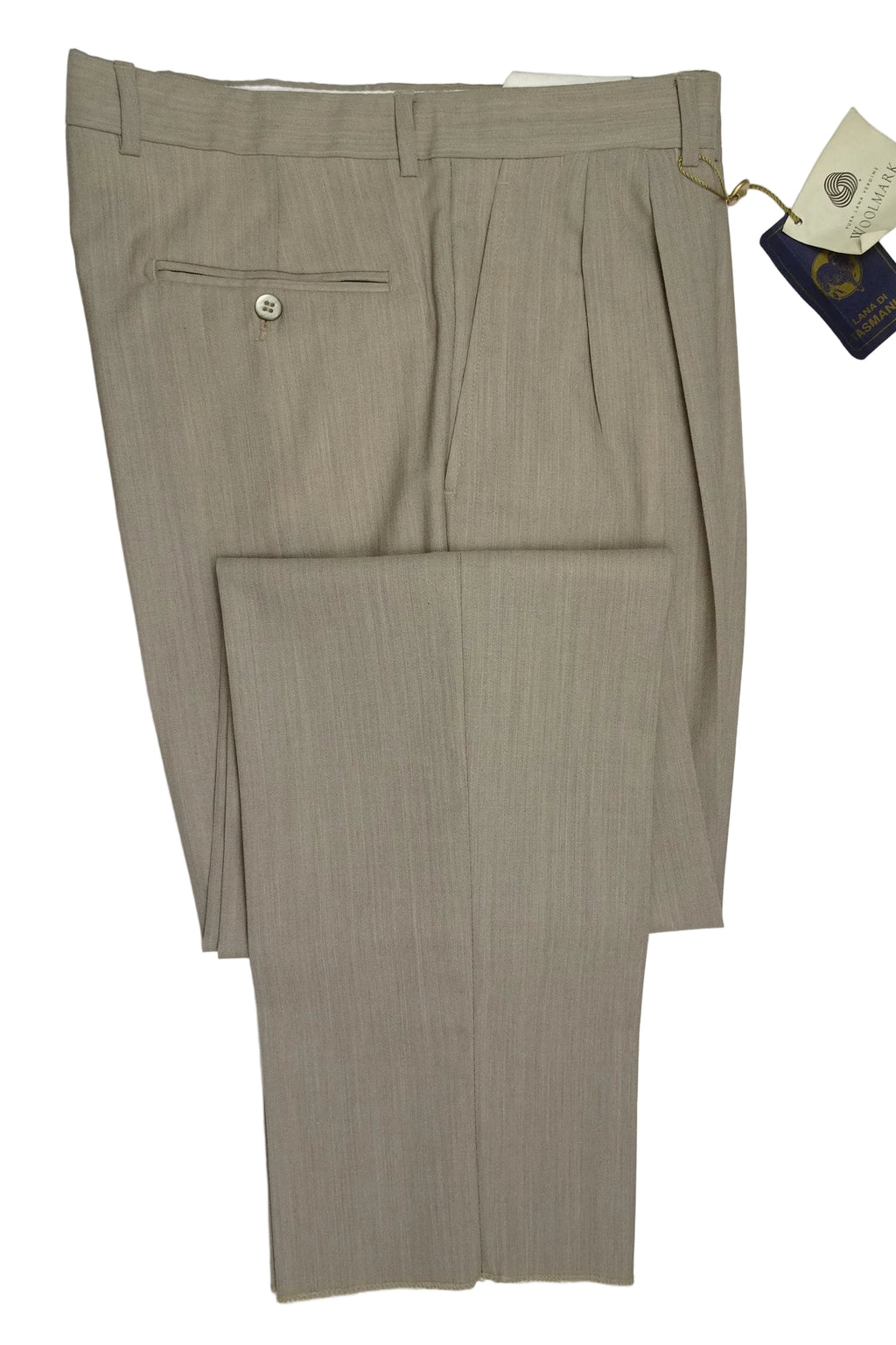 Beige Fresco Trousers EU48/W32