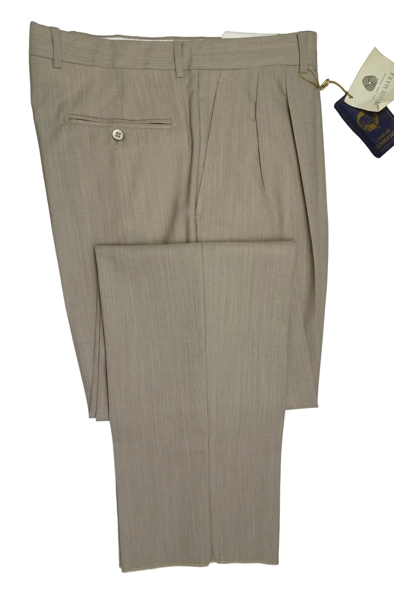Beige Fresco Trousers EU48/W32