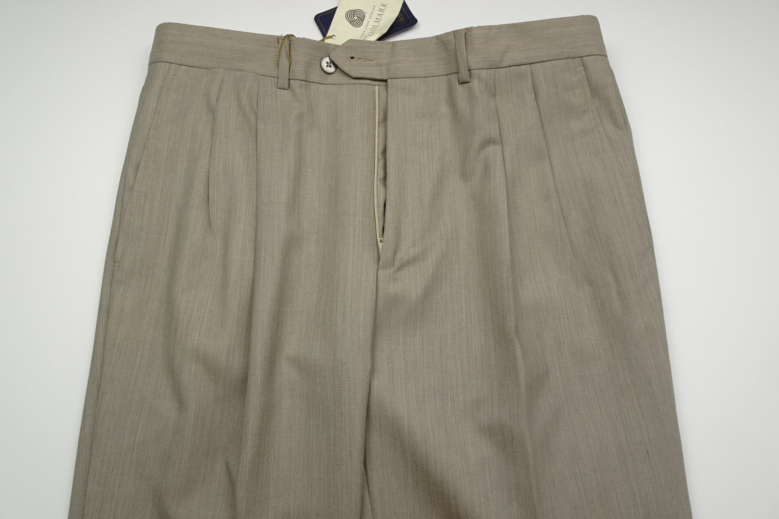 Beige Fresco Trousers EU48/W32