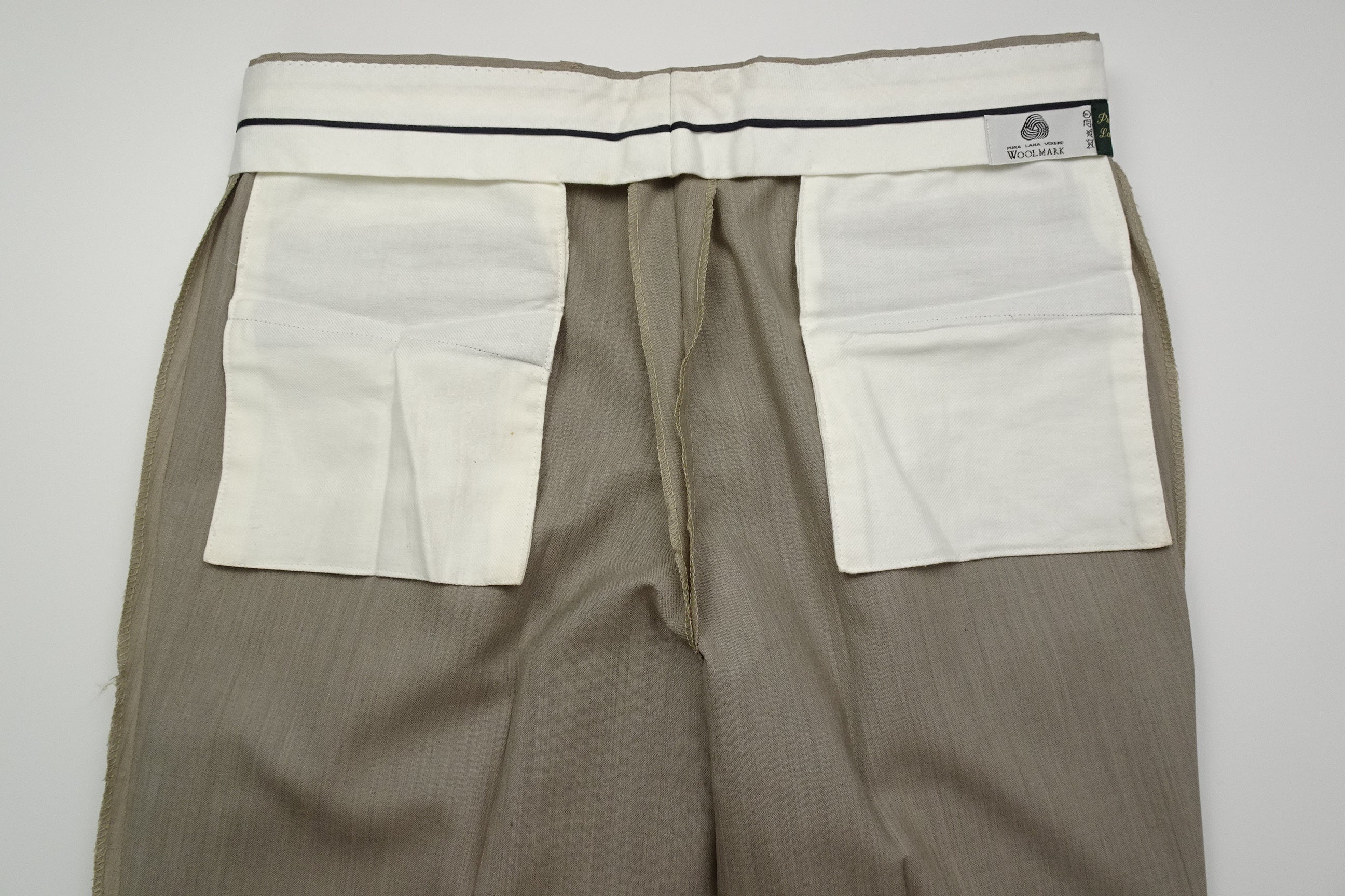 Beige Fresco Trousers EU48/W32