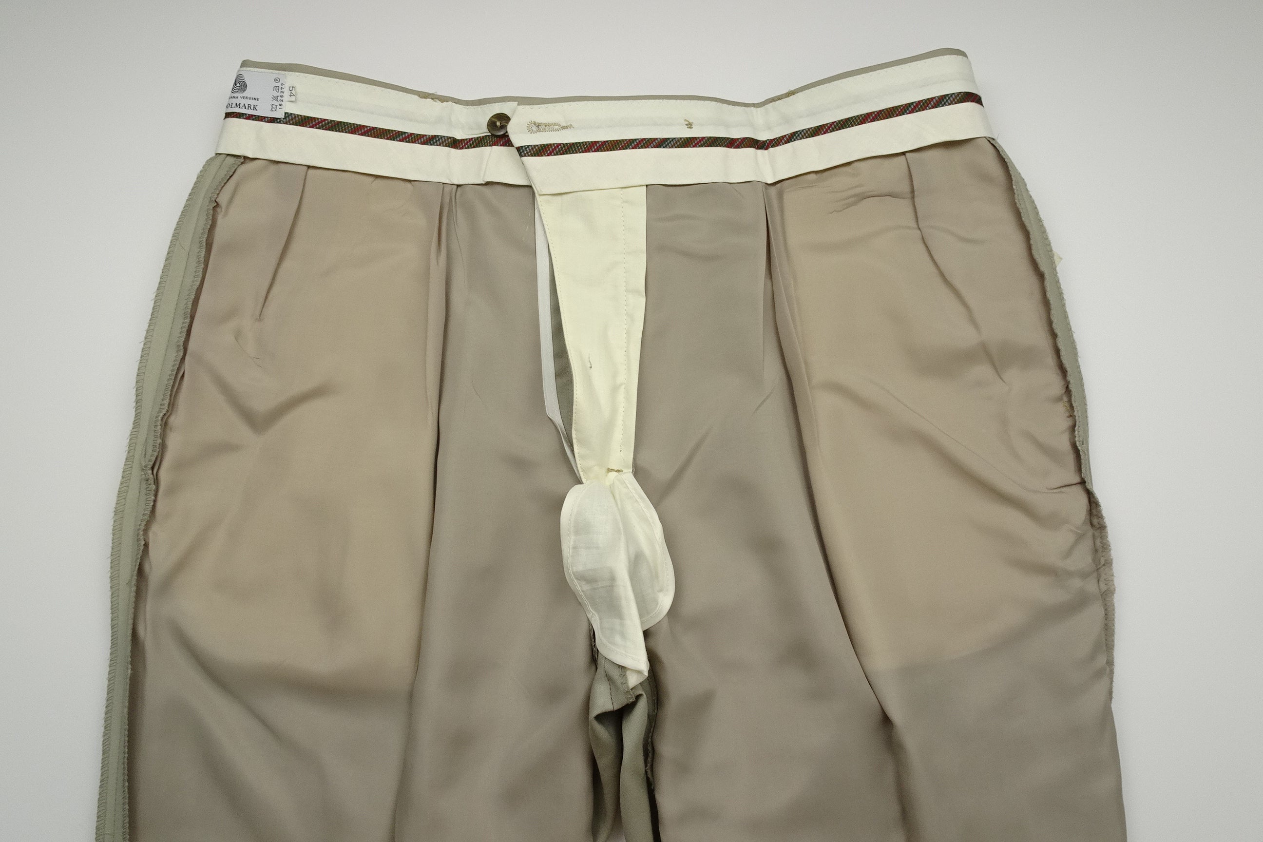 Beige Fresco Trousers EU54/W38