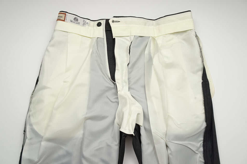 Mid Grey Fresco Trousers EU48/W32