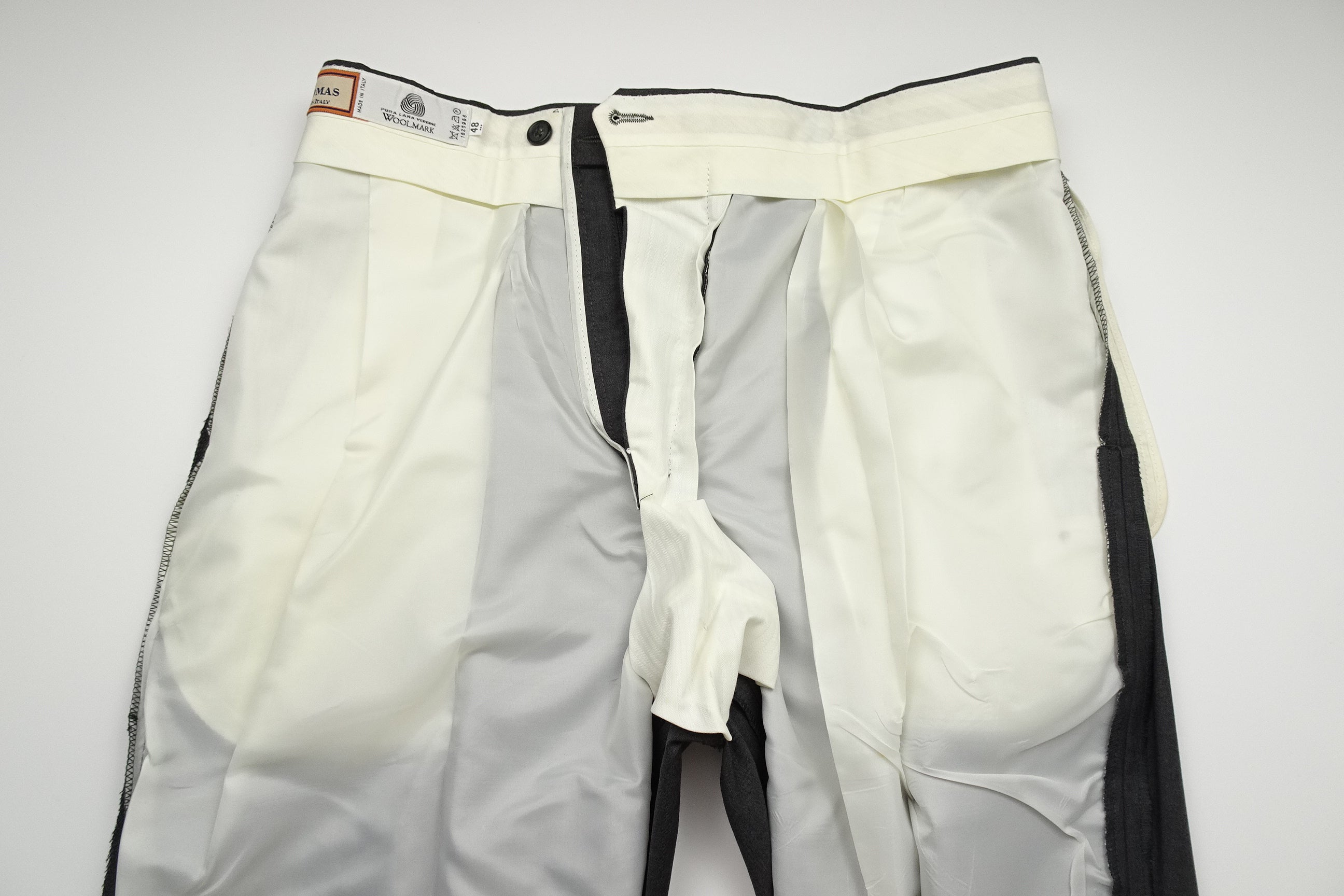 Mid Grey Fresco Trousers EU48/W32