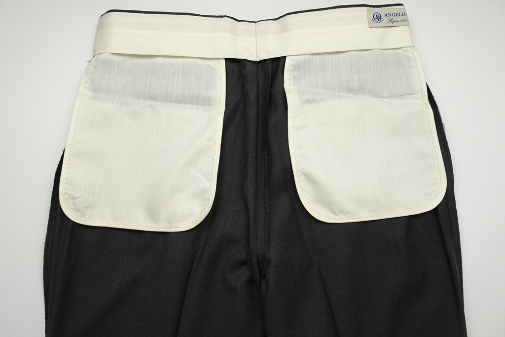 Mid Grey Fresco Trousers EU48/W32