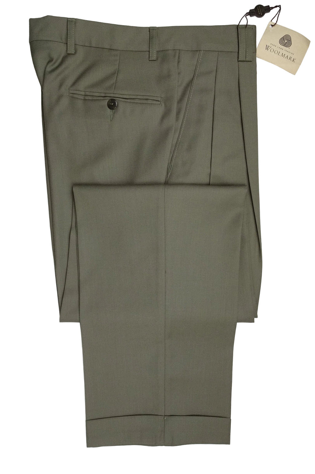 Khaki Fresco Trousers EU46/W30