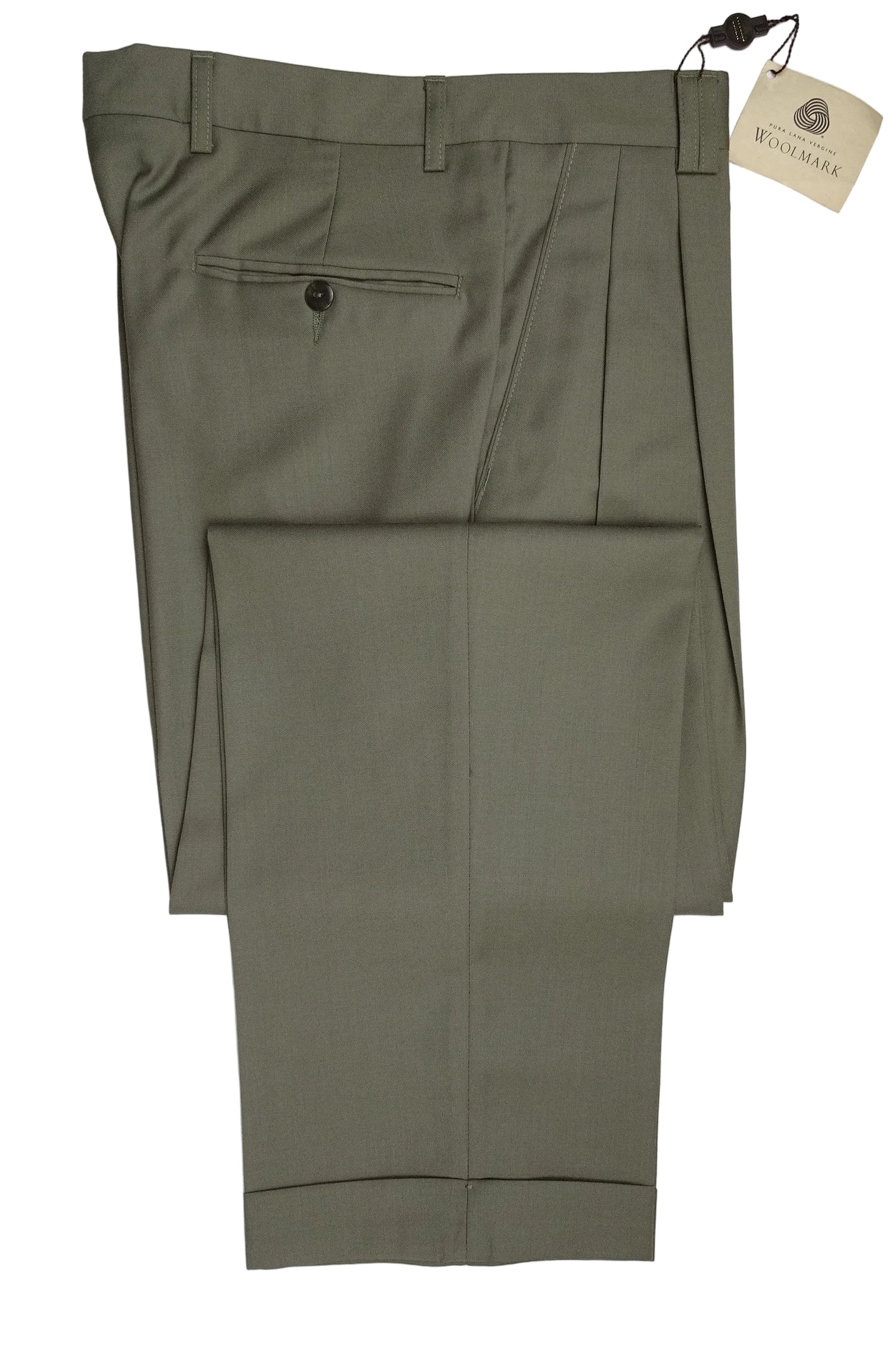 Khaki Fresco Trousers EU46/W30