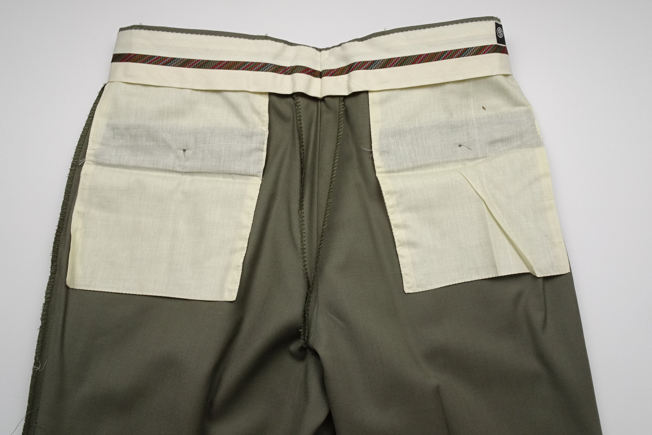 Khaki Fresco Trousers EU46/W30