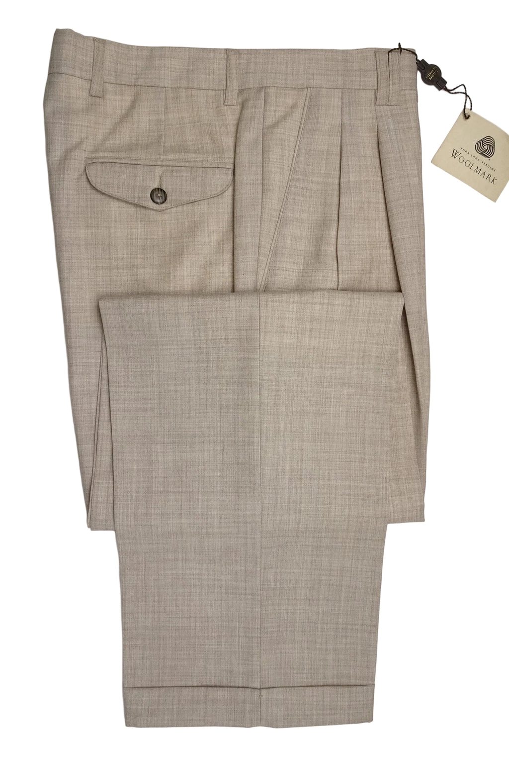 Beige Fresco Trousers EU46/W30
