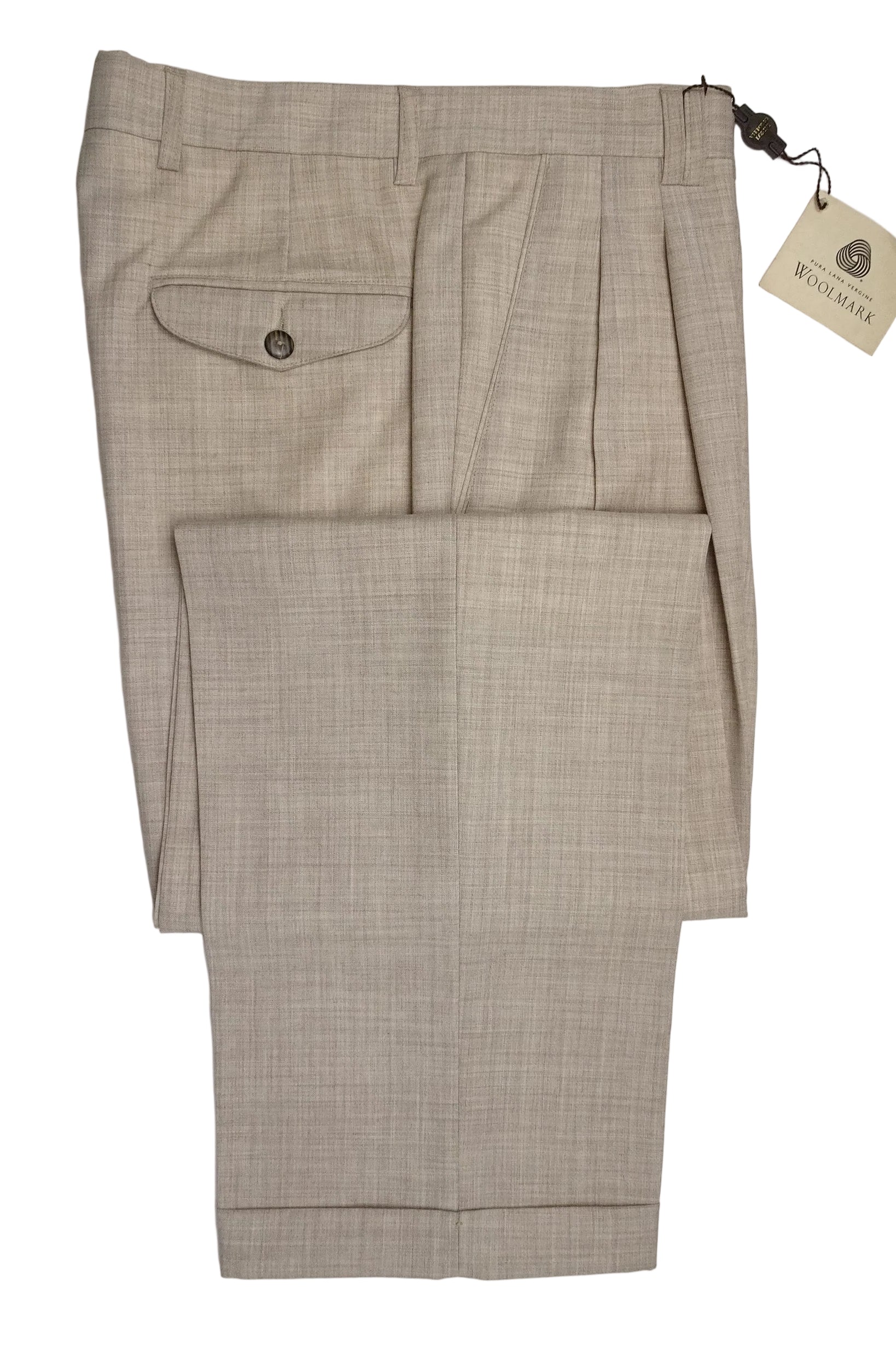 Beige Fresco Trousers EU46/W30