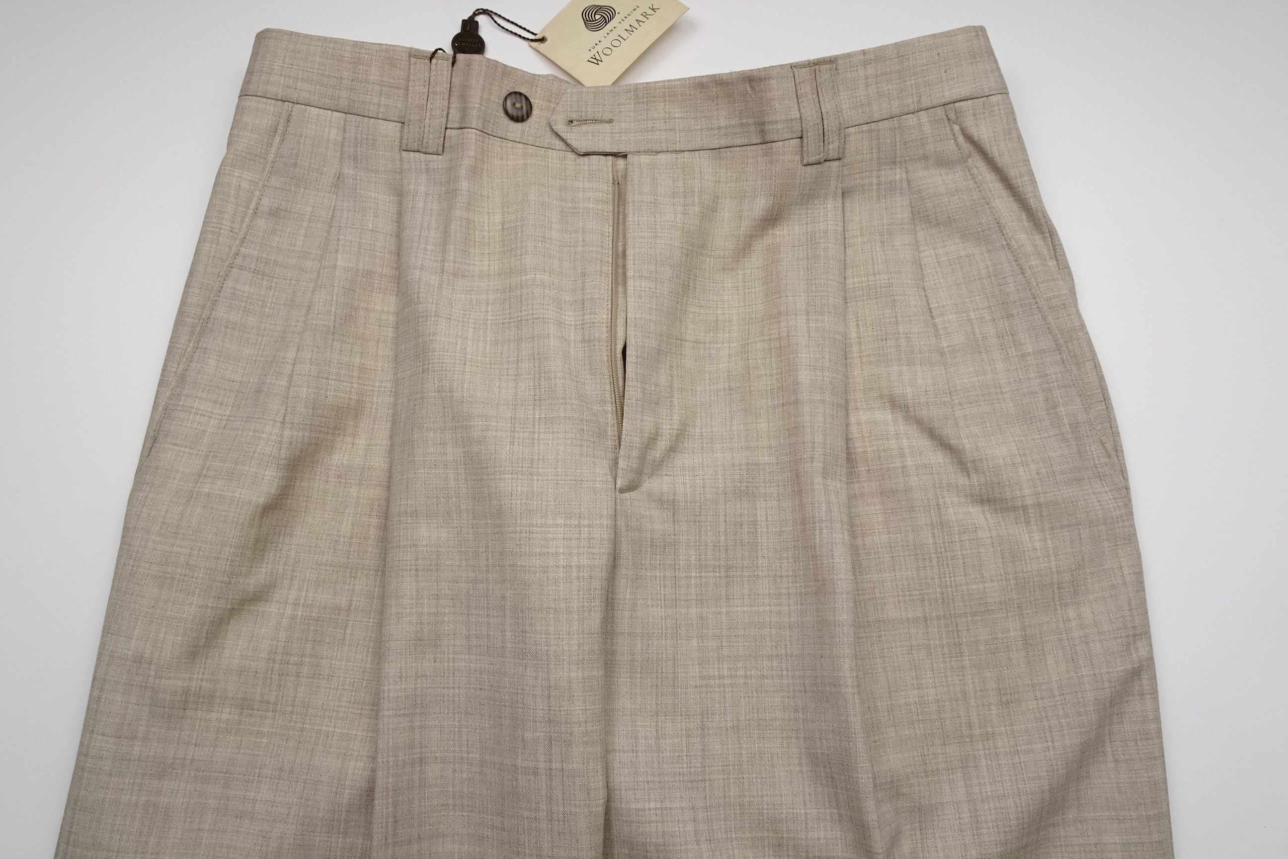 Beige Fresco Trousers EU46/W30