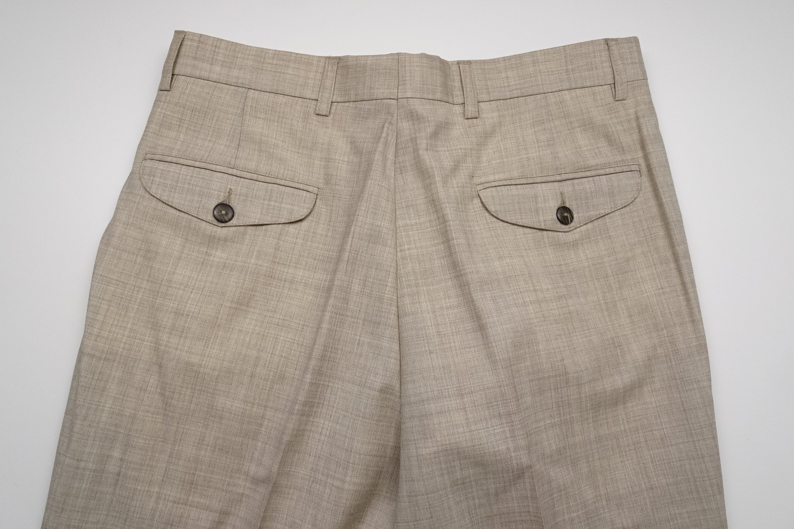 Beige Fresco Trousers EU46/W30