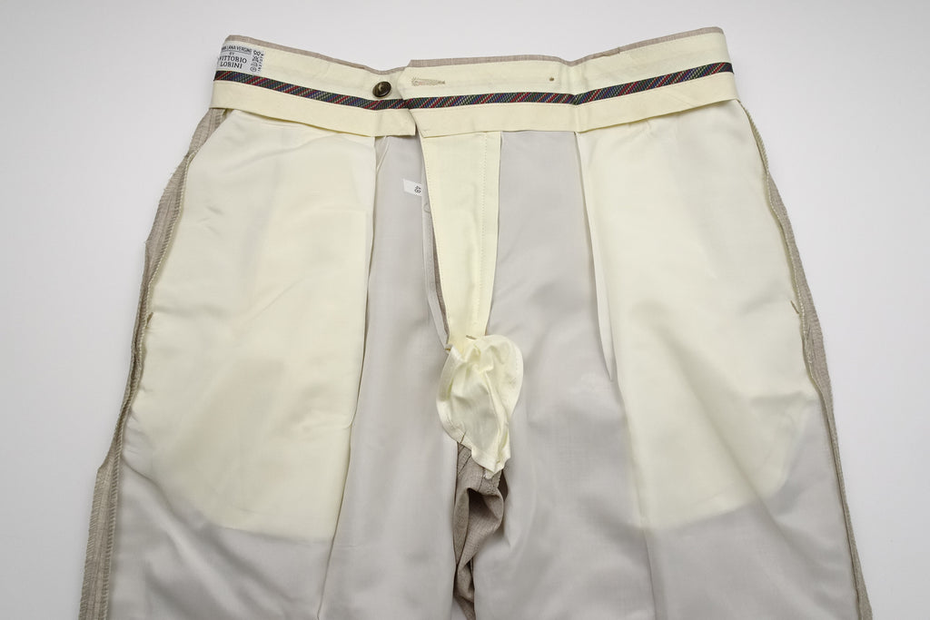 Beige Fresco Trousers EU46/W30