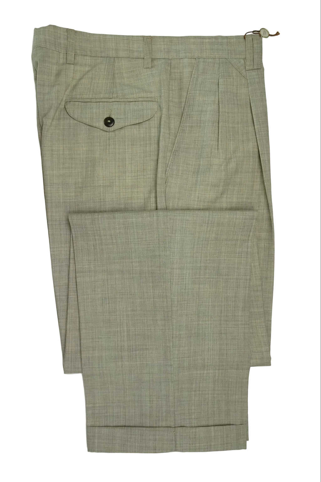 Beige Fresco Trousers EU48/W32