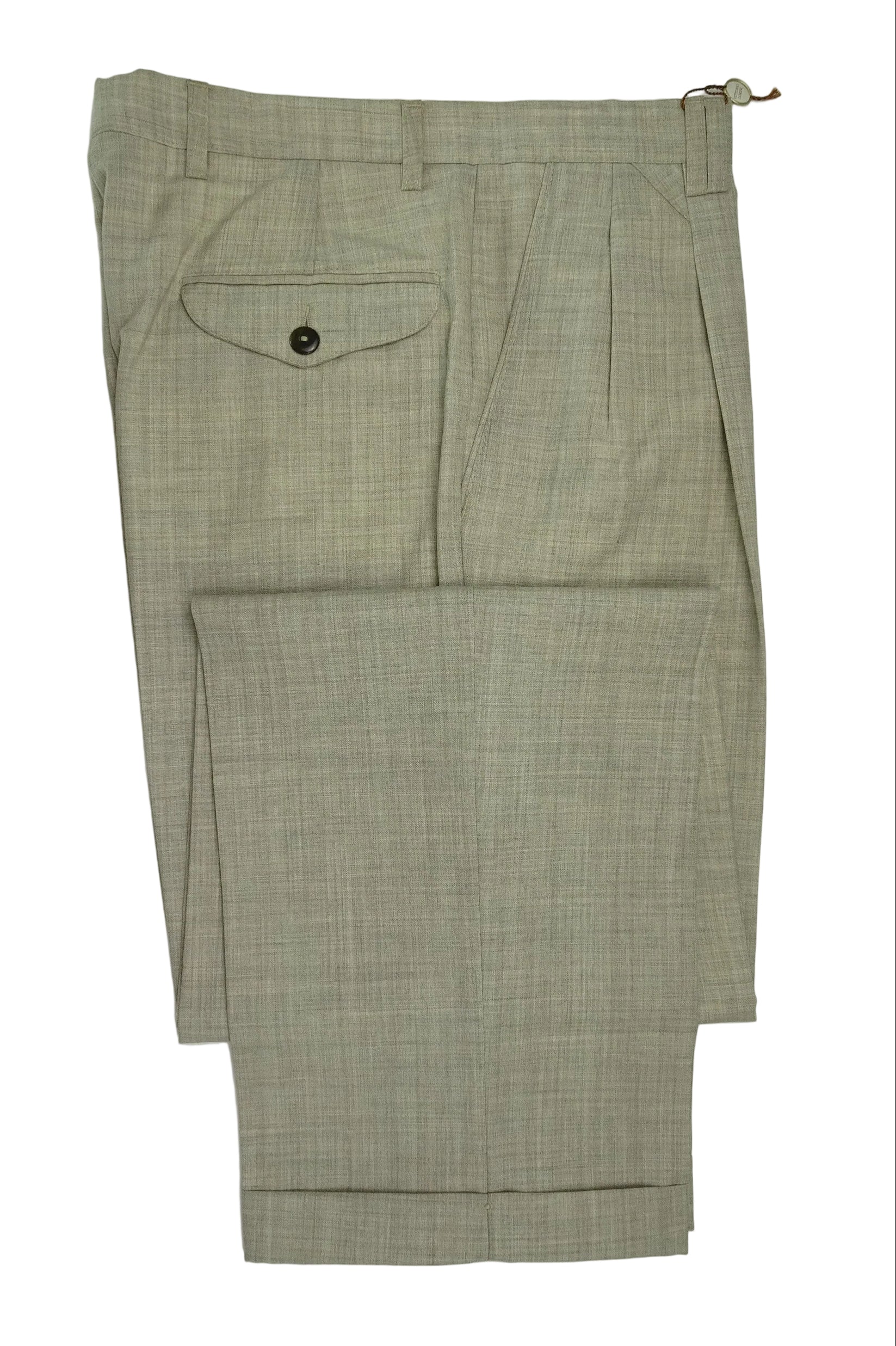 Beige Fresco Trousers EU48/W32