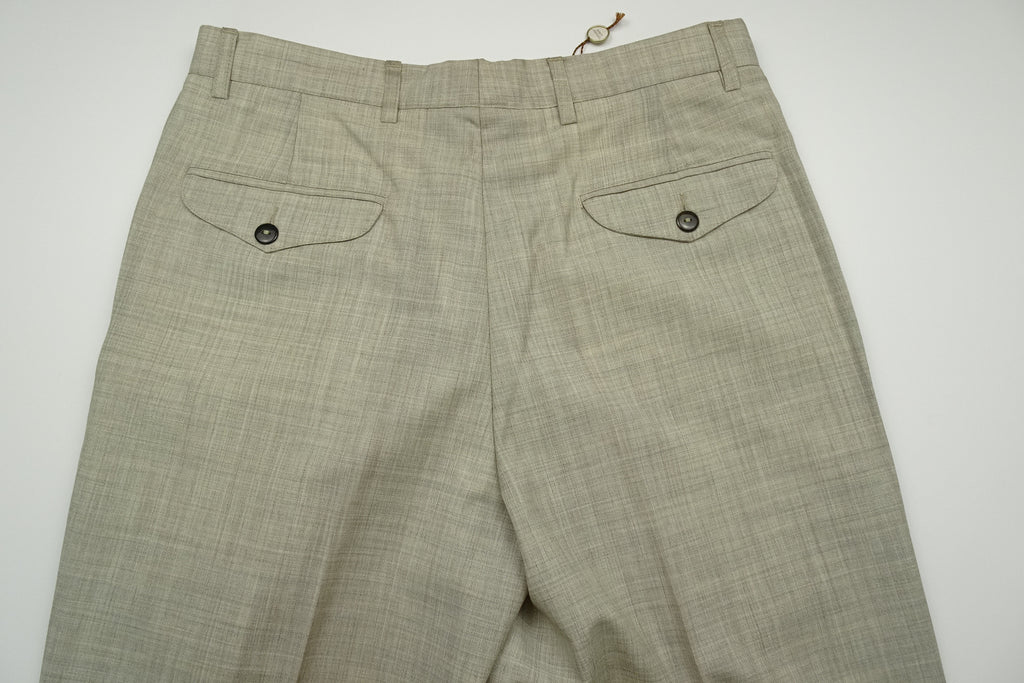 Beige Fresco Trousers EU48/W32