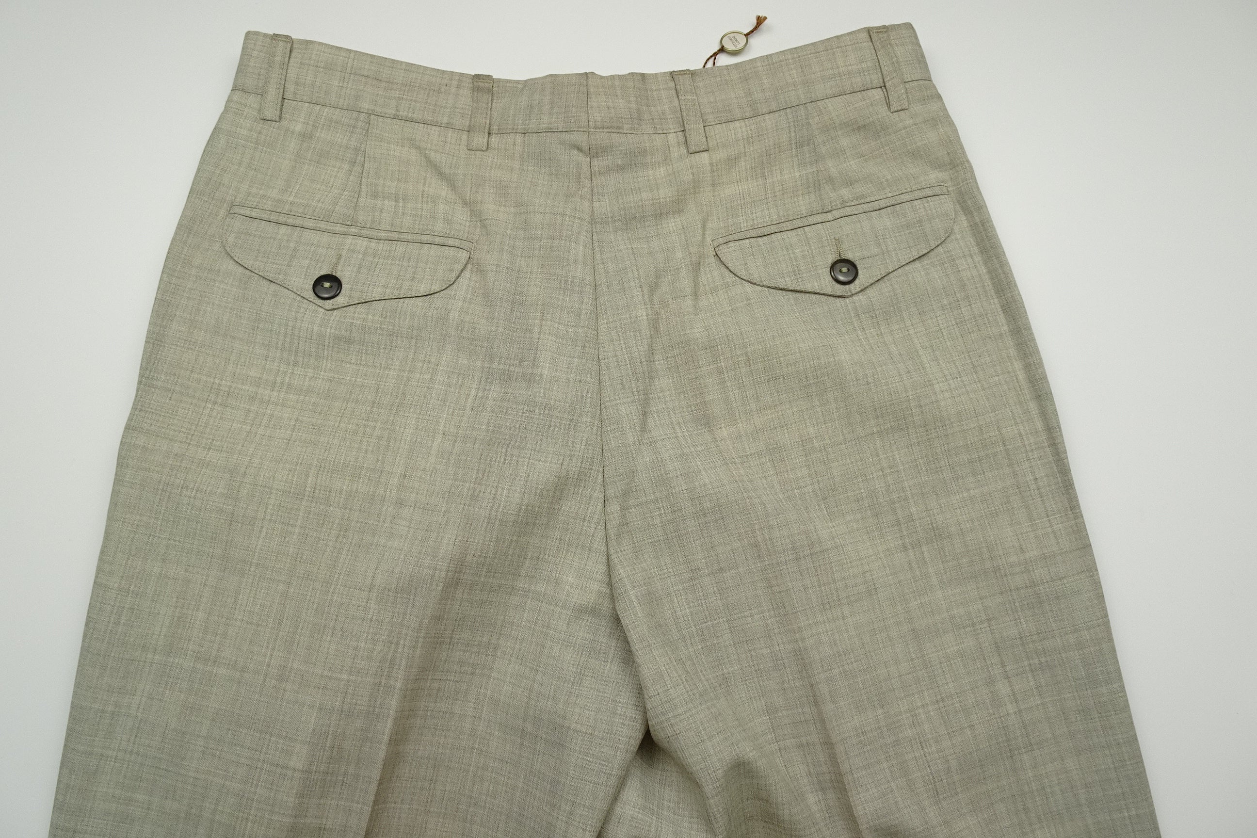 Beige Fresco Trousers EU48/W32