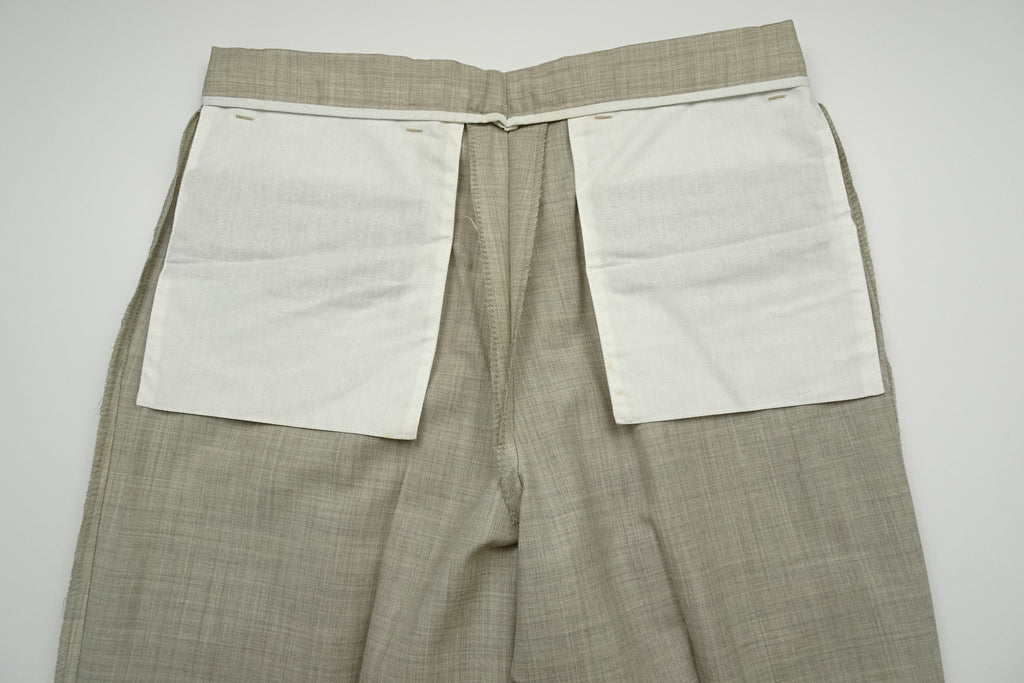Beige Fresco Trousers EU48/W32
