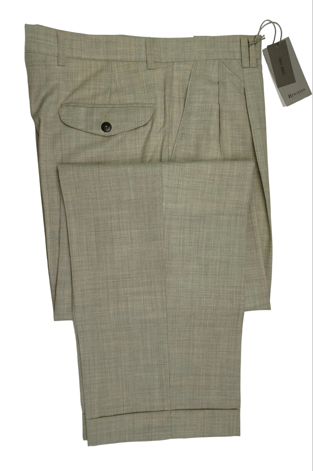 Beige Fresco Trousers EU48/W32