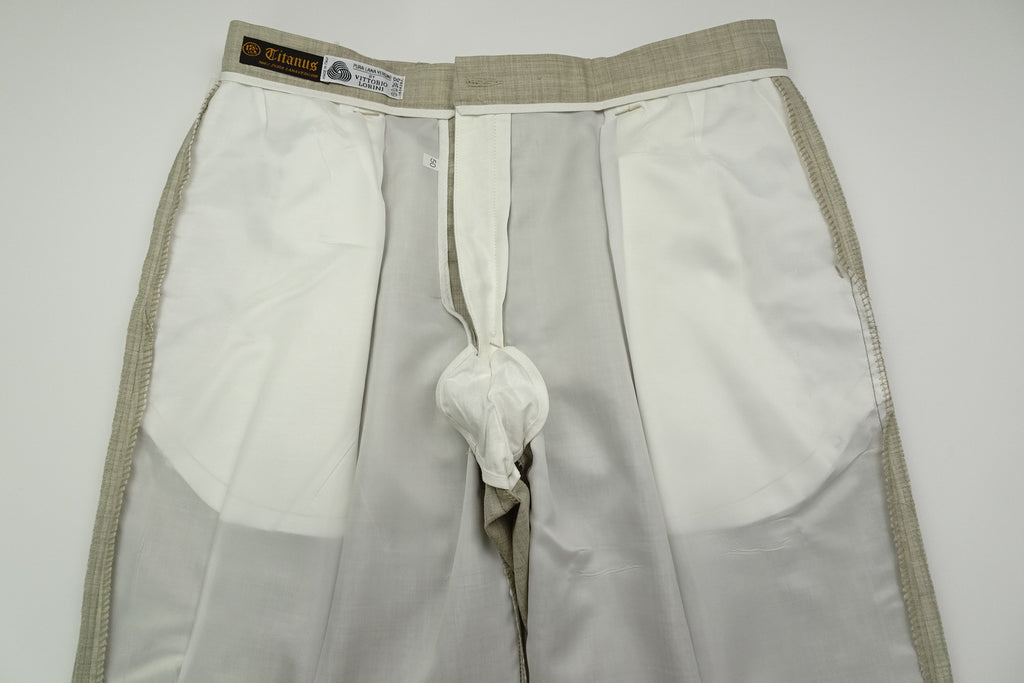 Beige Fresco Trousers EU48/W32