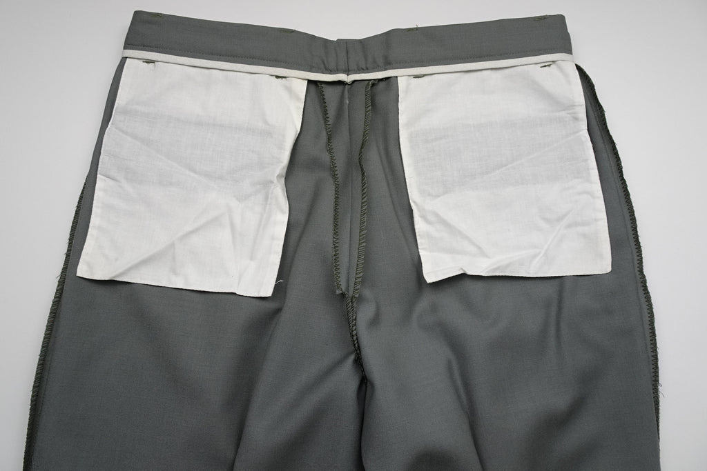 Light Grey Fresco Trousers EU48/W32