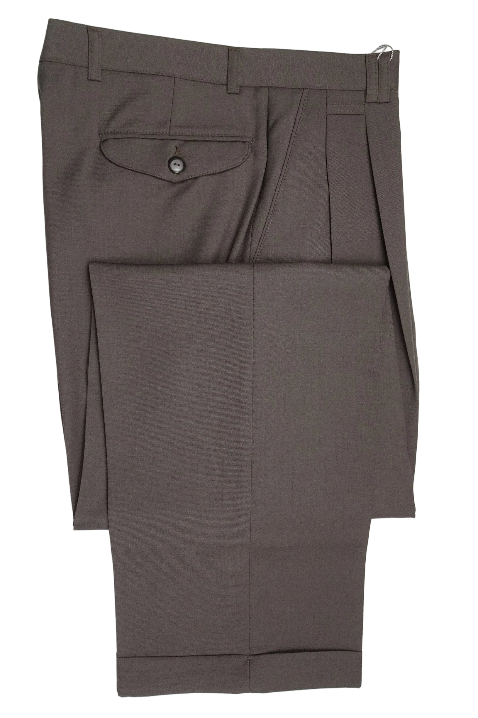 Brown Fresco Trousers EU48/W32