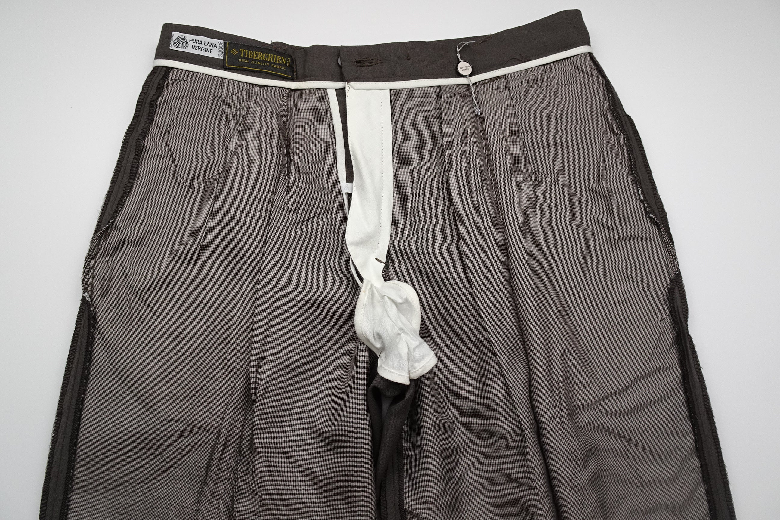Brown Fresco Trousers EU48/W32