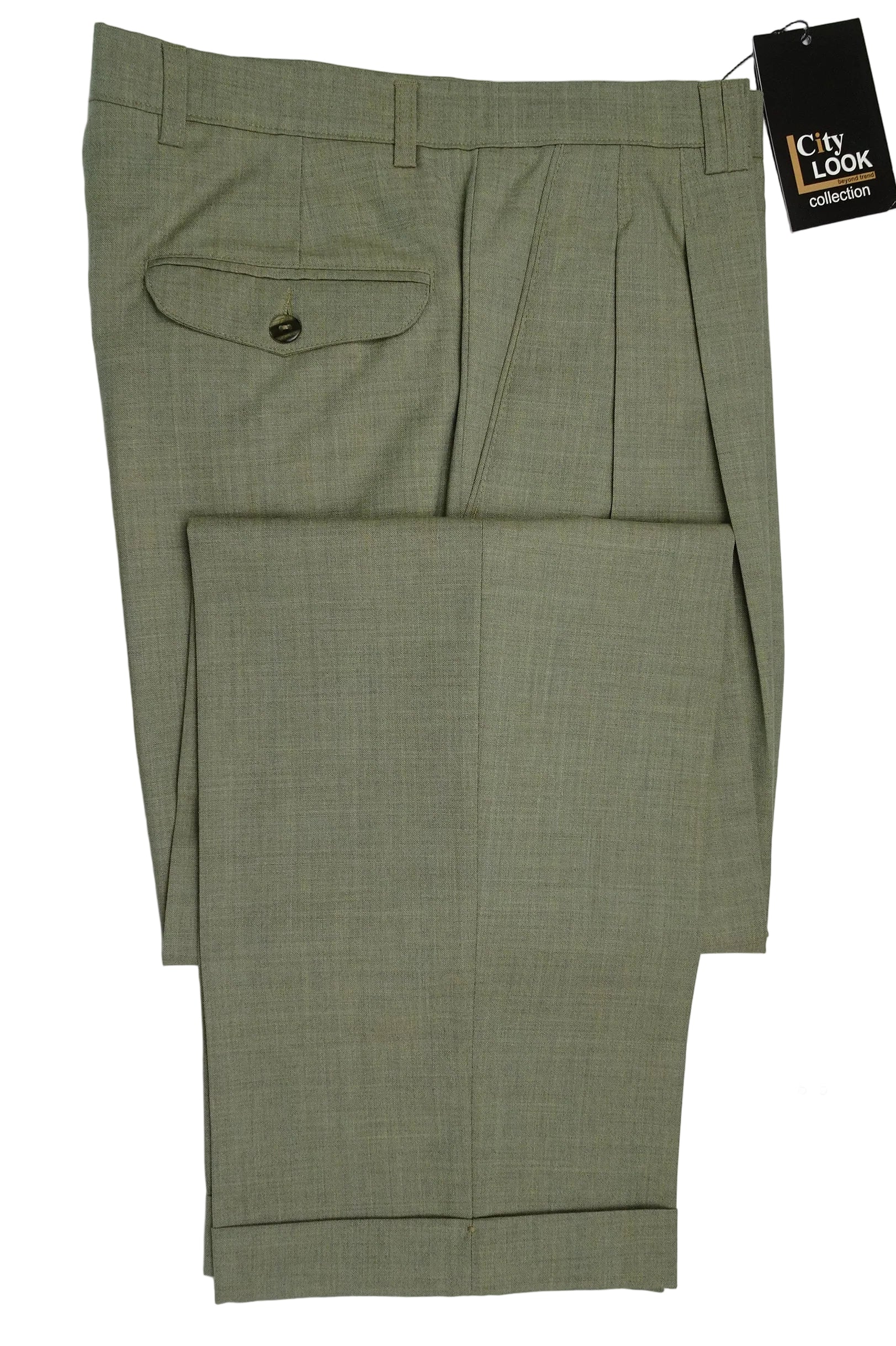 Light Green Fresco Trousers EU46/W30