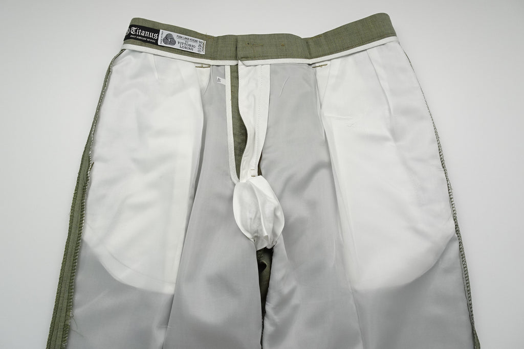 Light Green Fresco Trousers EU46/W30