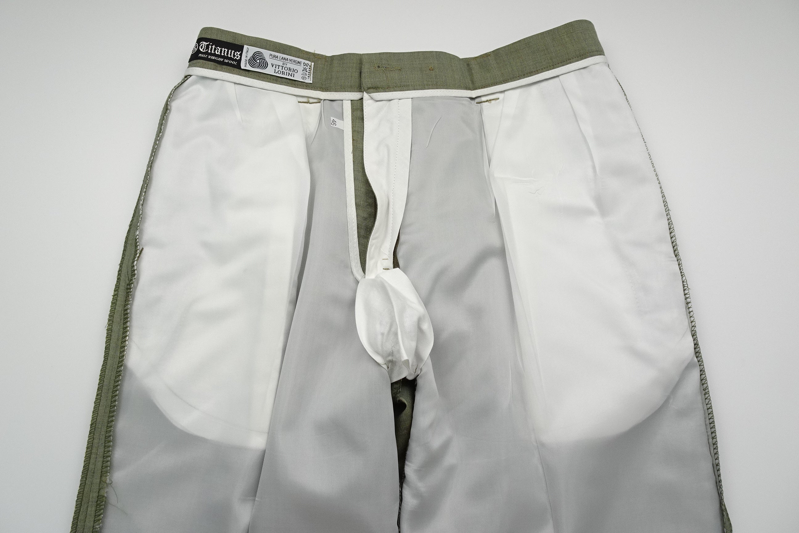 Light Green Fresco Trousers EU46/W30