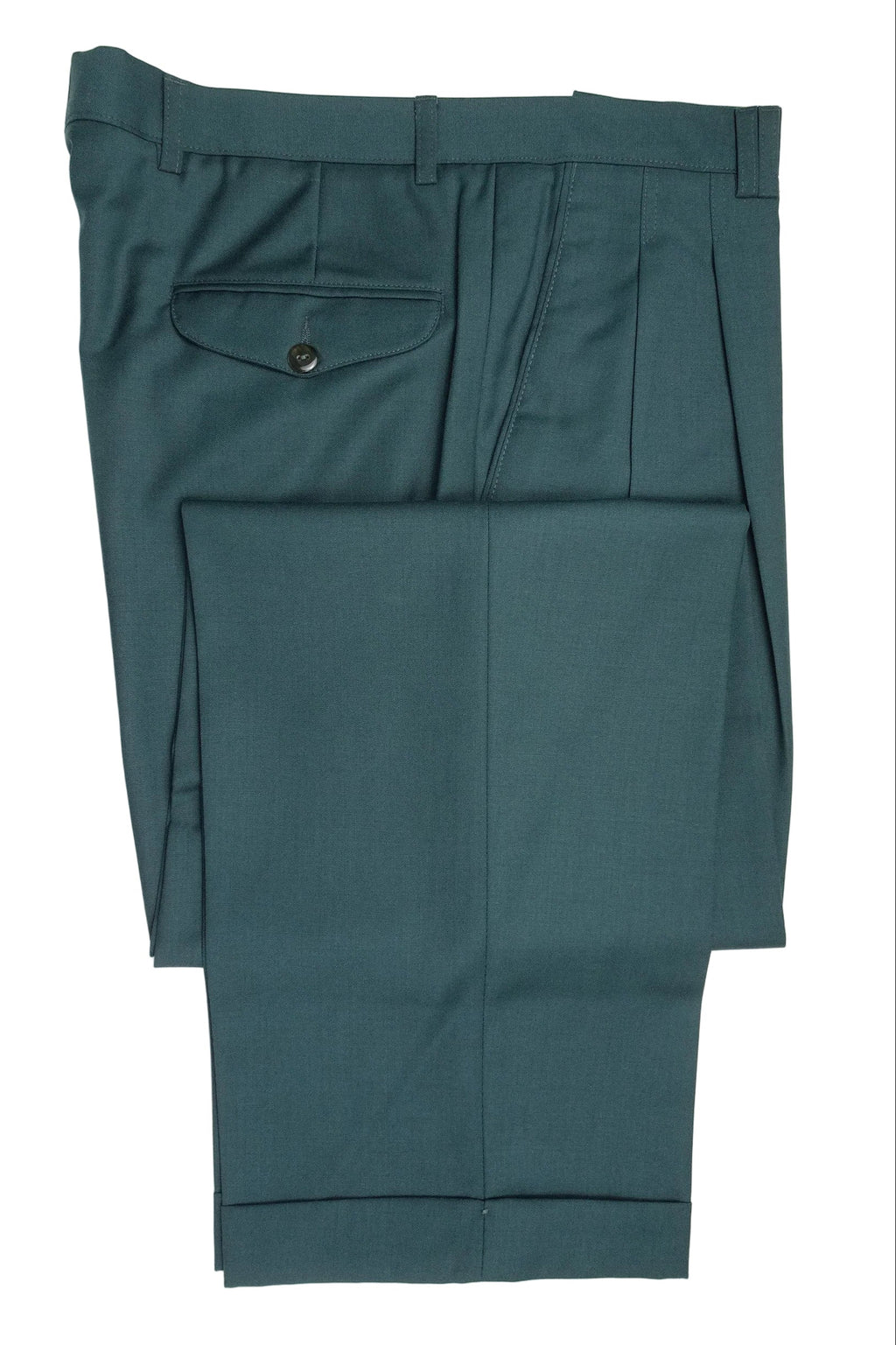 Dark Turquoise Fresco Trousers EU50/W34