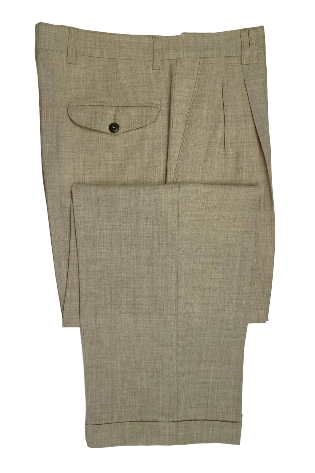 Beige Fresco Trousers EU46/W30