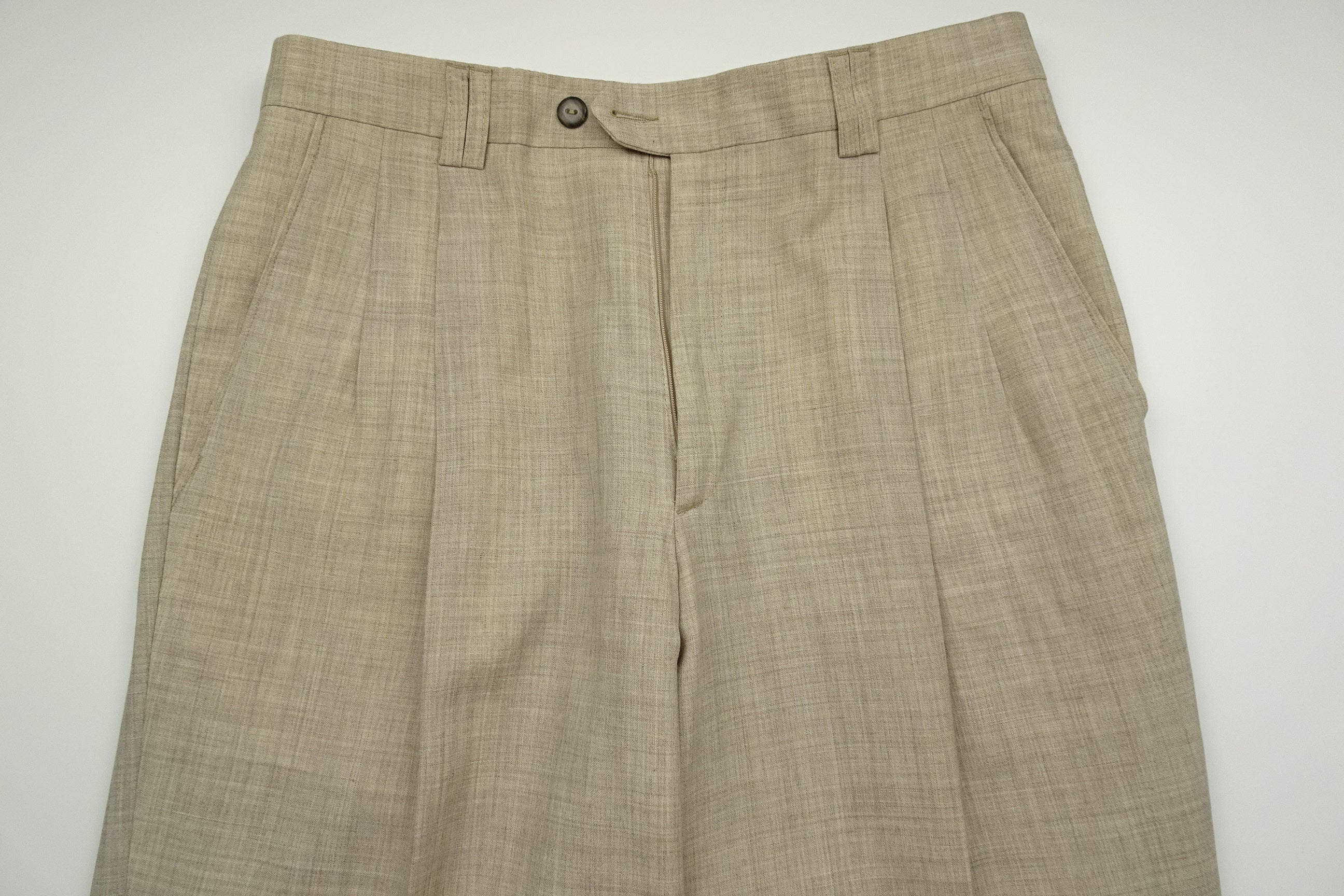 Beige Fresco Trousers EU46/W30