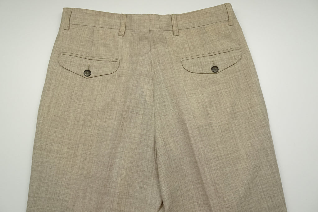 Beige Fresco Trousers EU46/W30