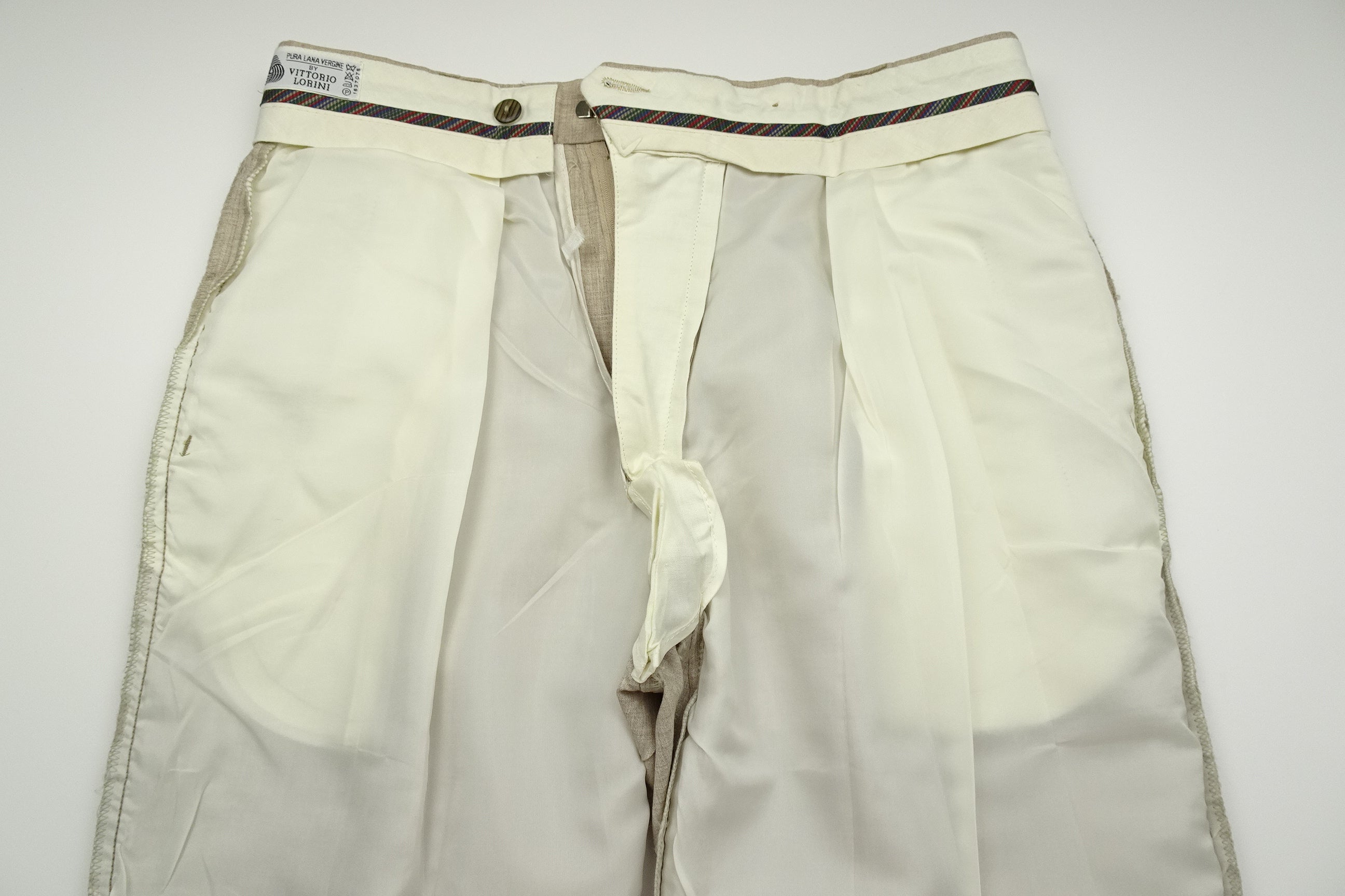 Beige Fresco Trousers EU46/W30