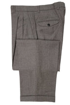 Oatmeal Flannel Trousers EU52/W36