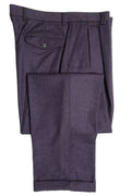 Purple Flannel Trousers EU56/W38