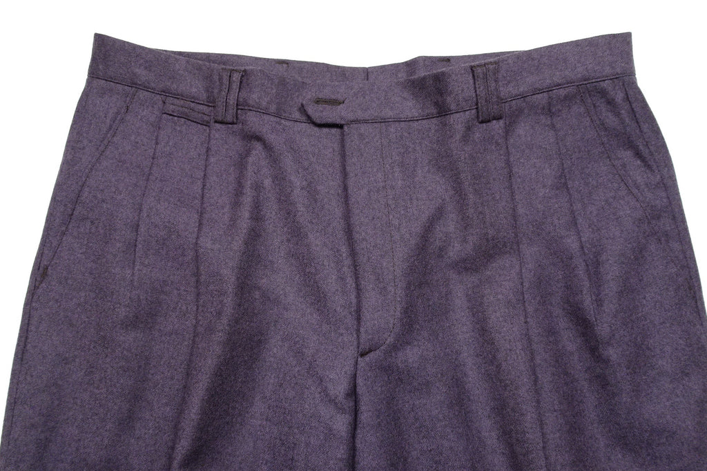 Purple Flannel Trousers EU48/W32 (ATR140)