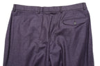 Purple Flannel Trousers EU56/W38