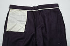 Purple Flannel Trousers EU56/W38