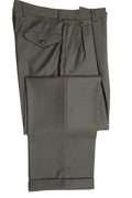 Olive Flannel Trousers EU48/W32