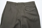 Olive Flannel Trousers EU48/W32