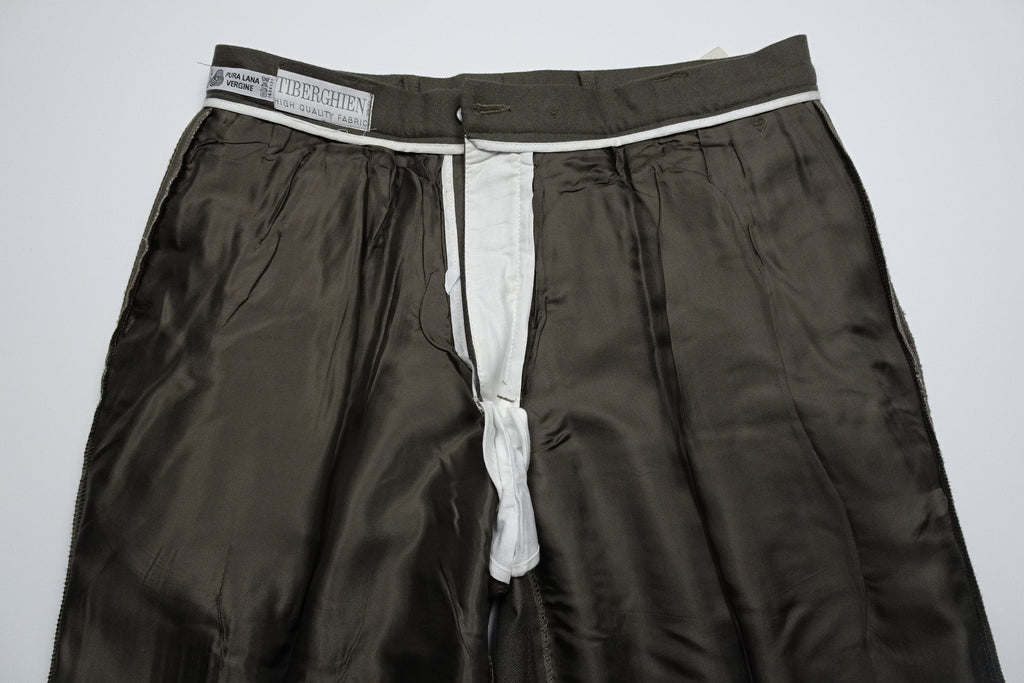 Olive Flannel Trousers EU48/W32