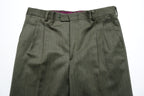 Mid Green Covert Trousers EU48/W32