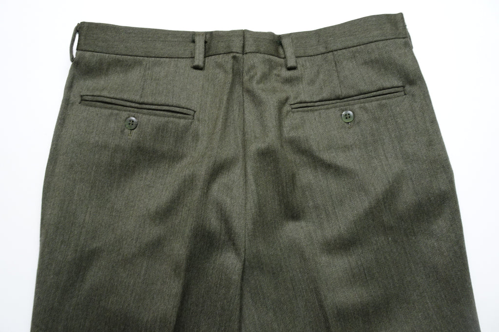 Mid Green Covert Trousers EU48/W32