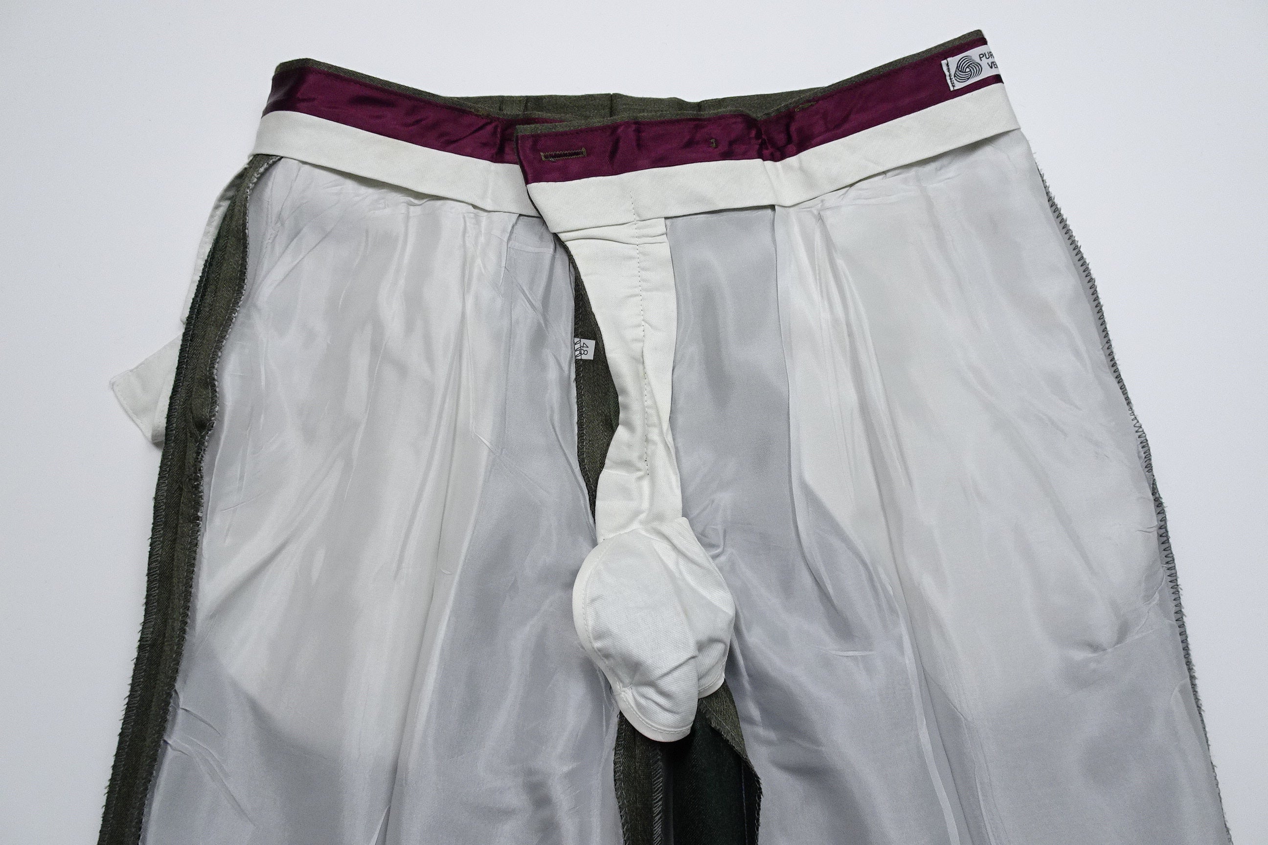 Mid Green Covert Trousers EU48/W32