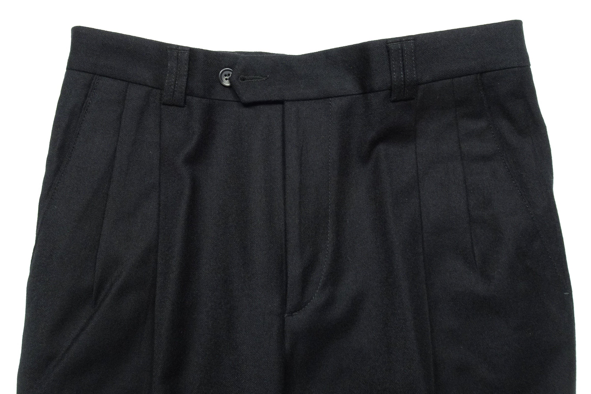 Black Flannel Trousers EU48/W32