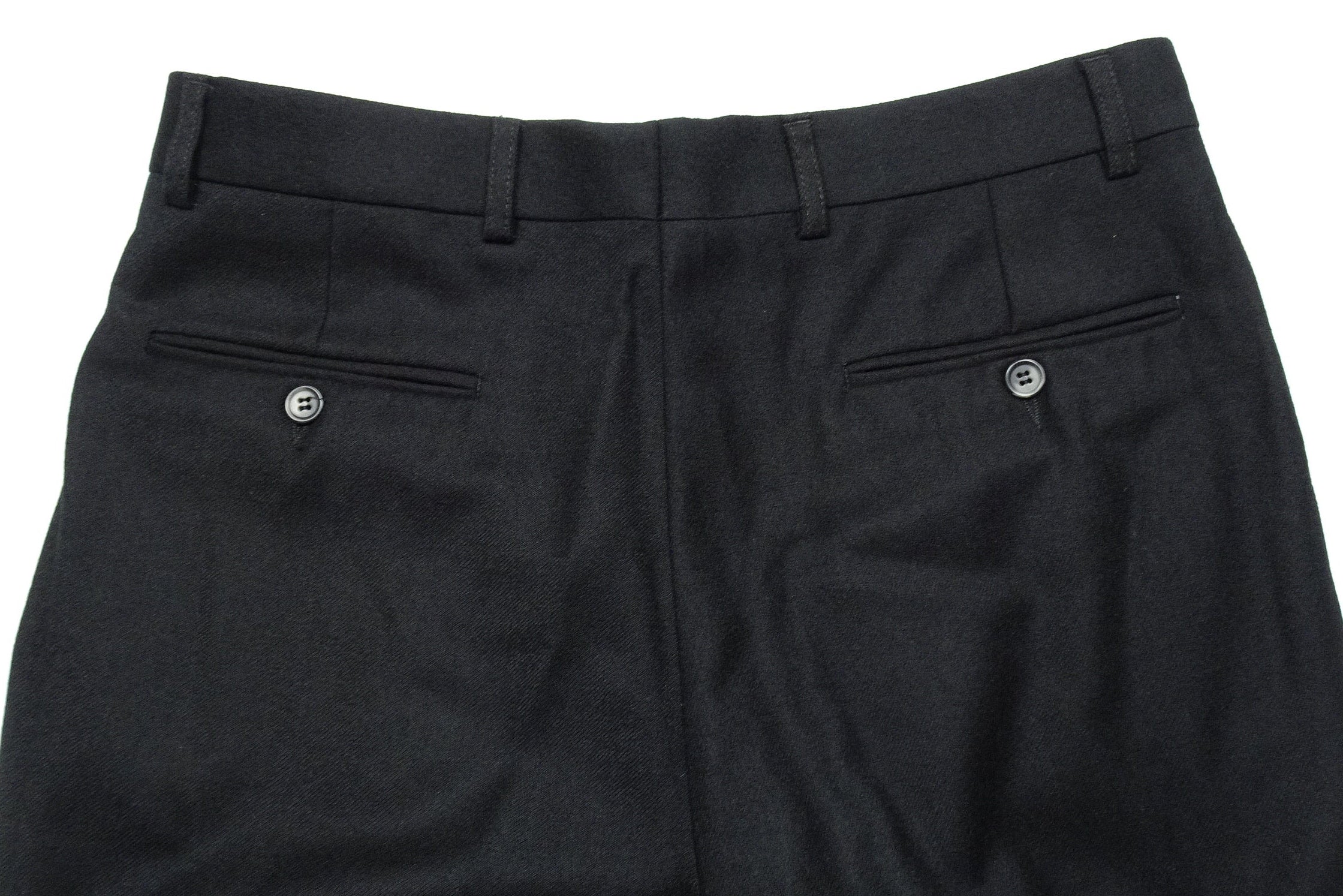 Black Flannel Trousers EU48/W32